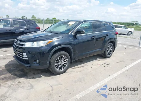 2018 Toyota Highlander Xle from USA, damaged, VIN 5TDJZRFH1JS530455